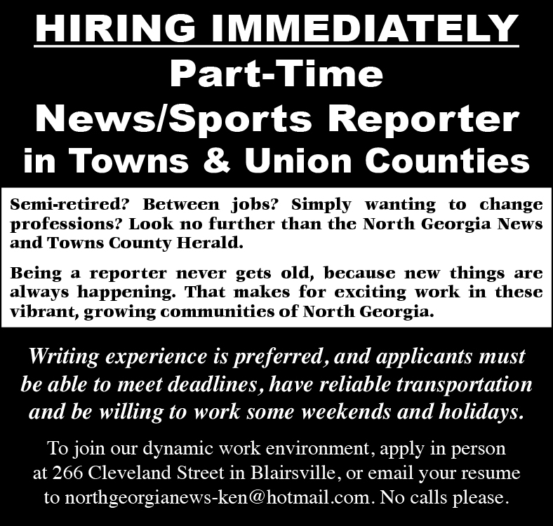 Help Wanted for Sports Writer